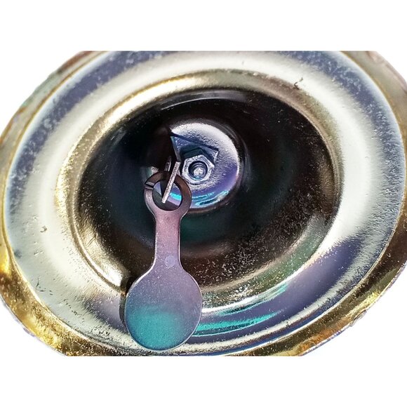 Dinner Bell Oklahoma The Sooner State Gold Buffalo Vintage 3.25 Inch Souvenir - Picture 12 of 13